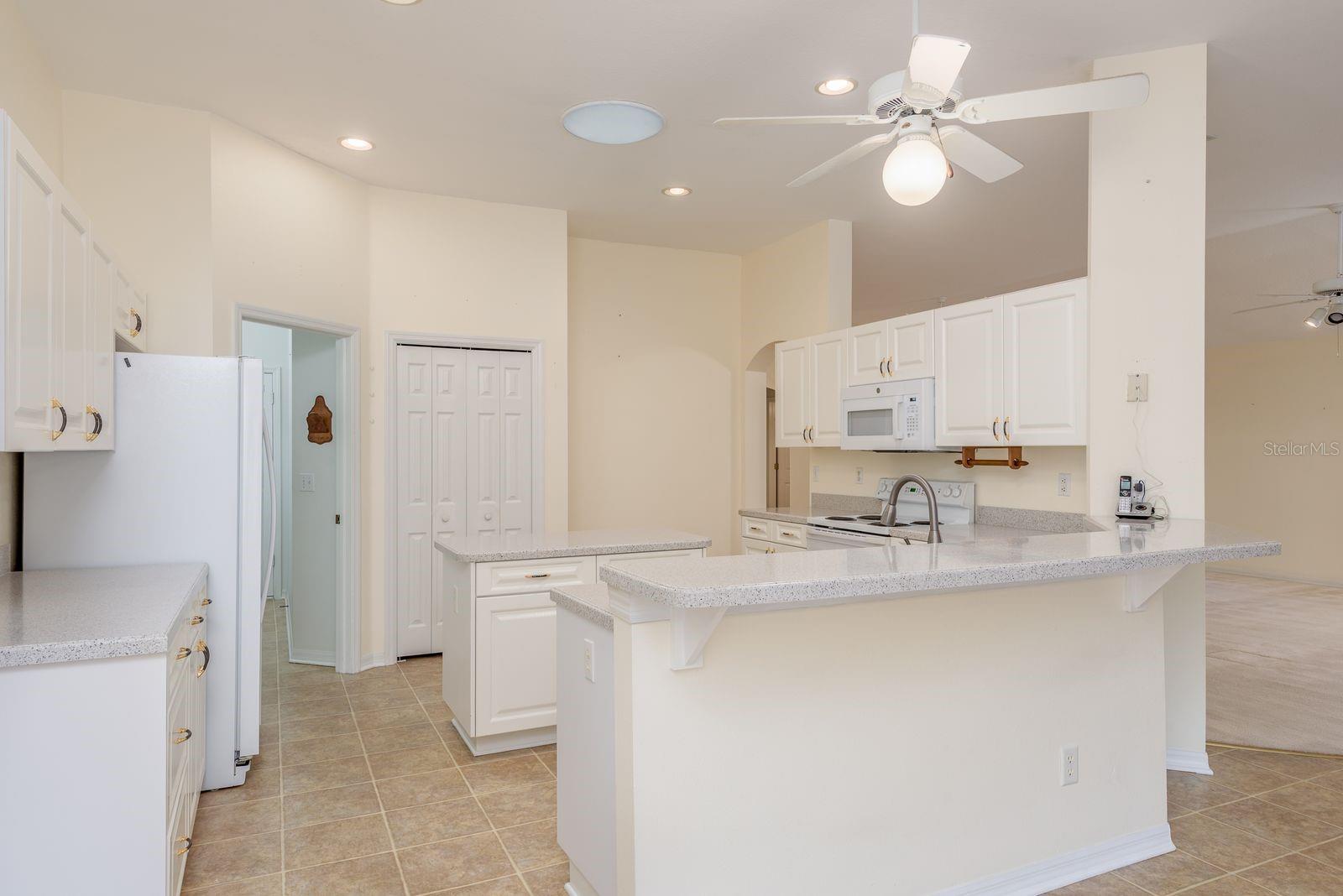 Second Angle of Kitchen From Dining Area