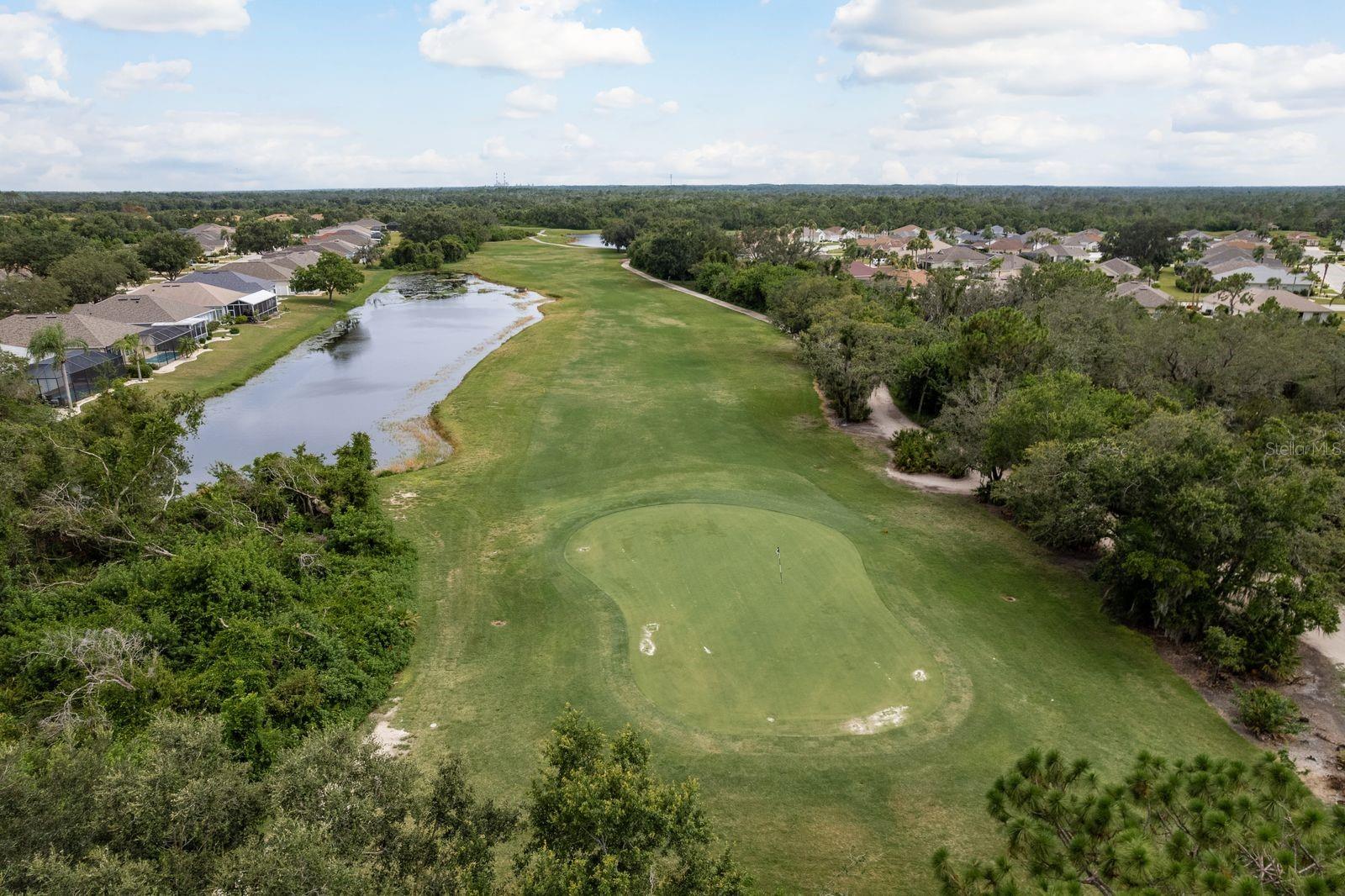 Hole 16 Green