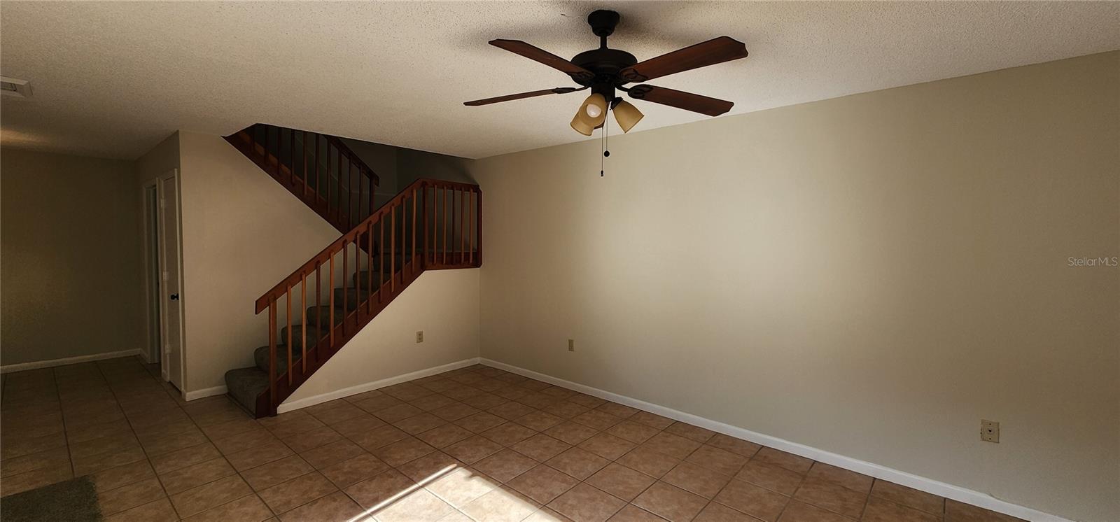 Living room and stairs
