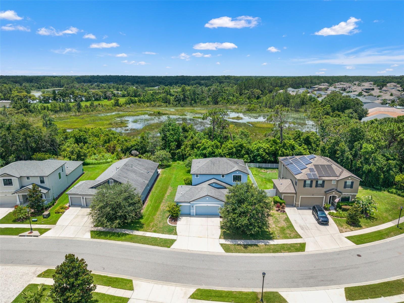No neighbors in your yard, 260 acres of conservation area not buildable.