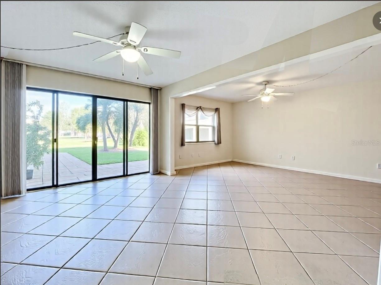 Open dining / family room