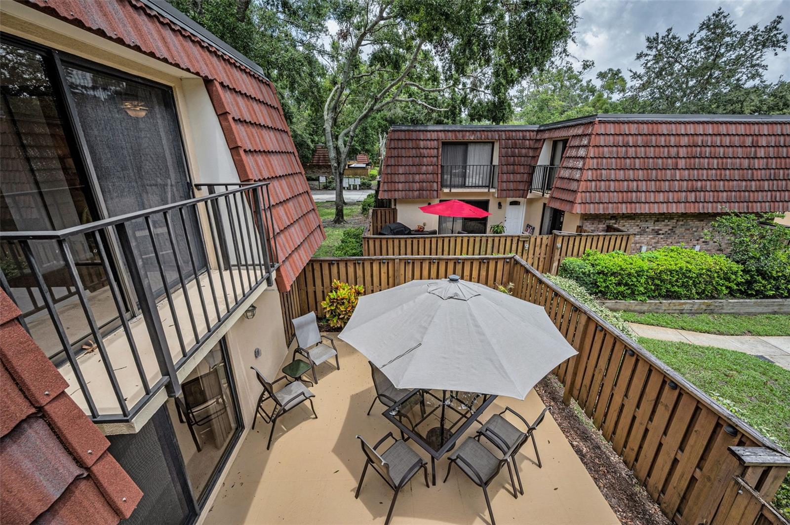 Upper level Master Bedroom Balcony