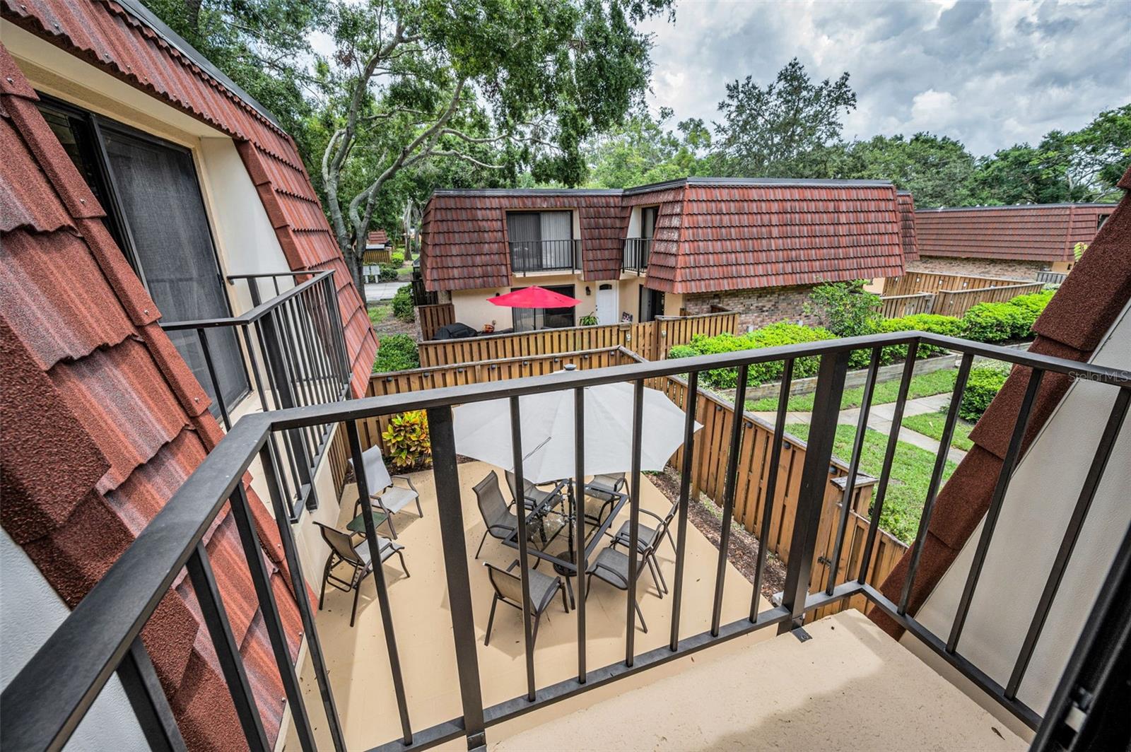 Upper level Bedroom Balcony
