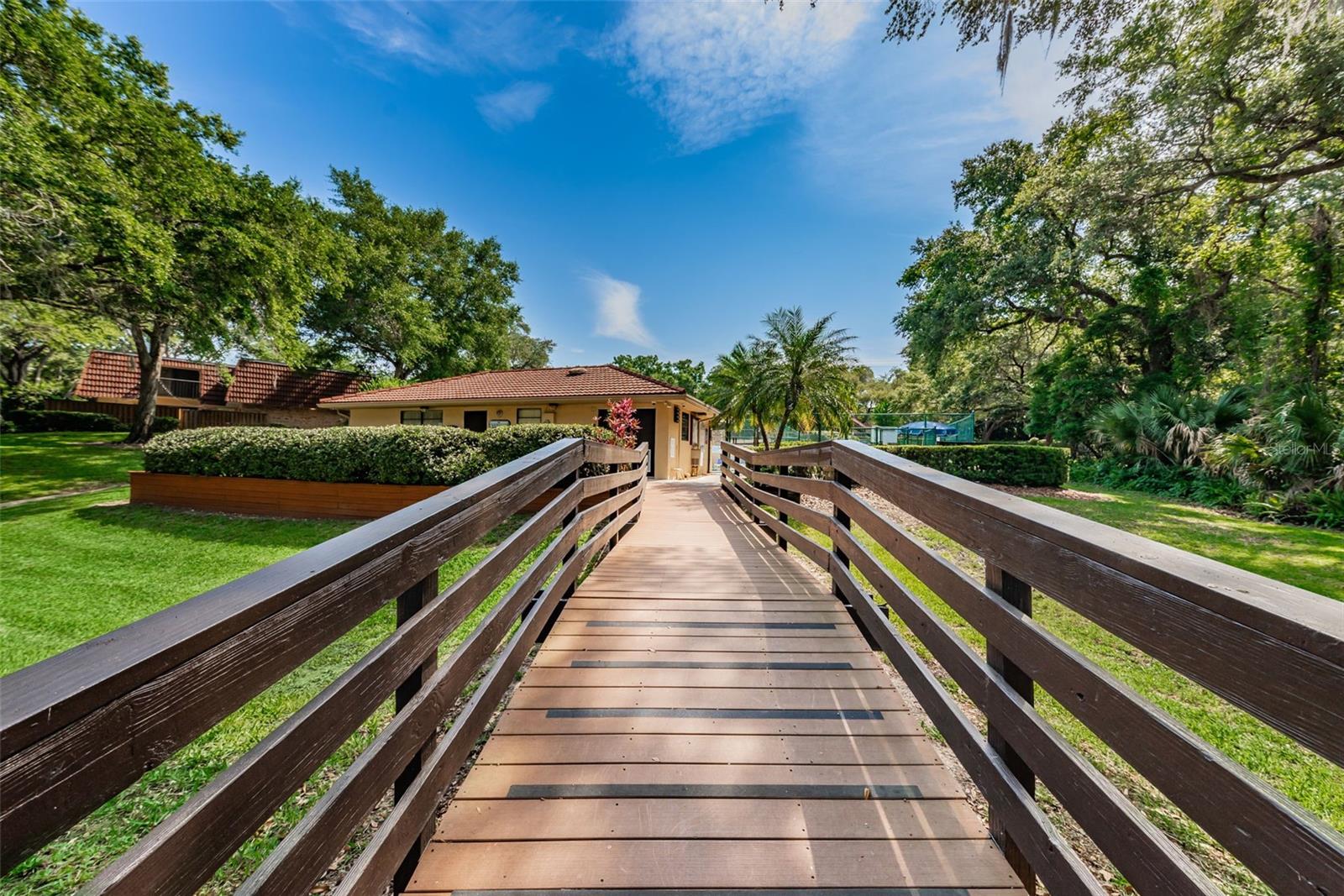 Wedge Wood Clubhouse & Pool Walkway