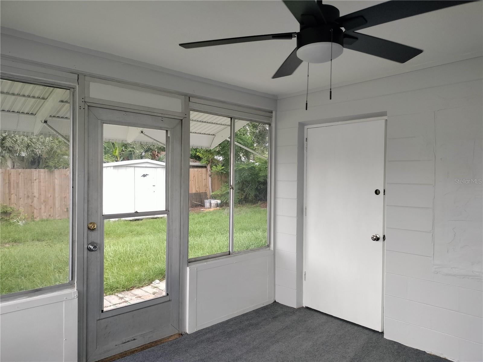 Back patio