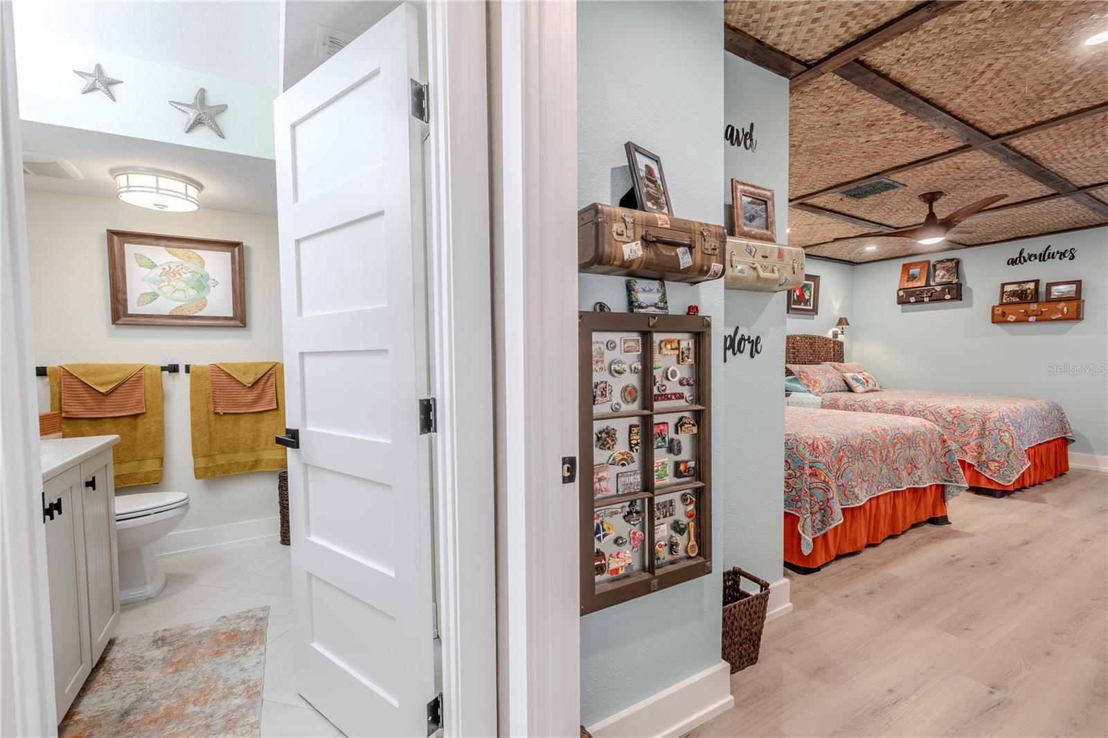 Guest bedroom and Bath