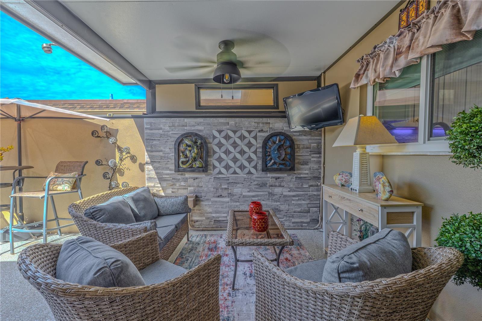 The lanai