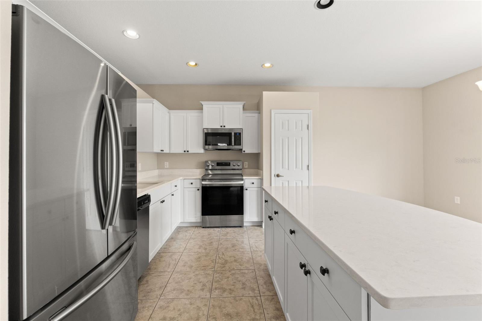 “Island life, kitchen edition.”