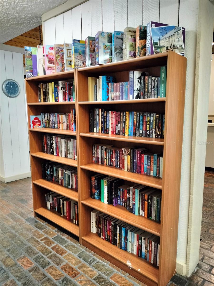 Library of books and movies