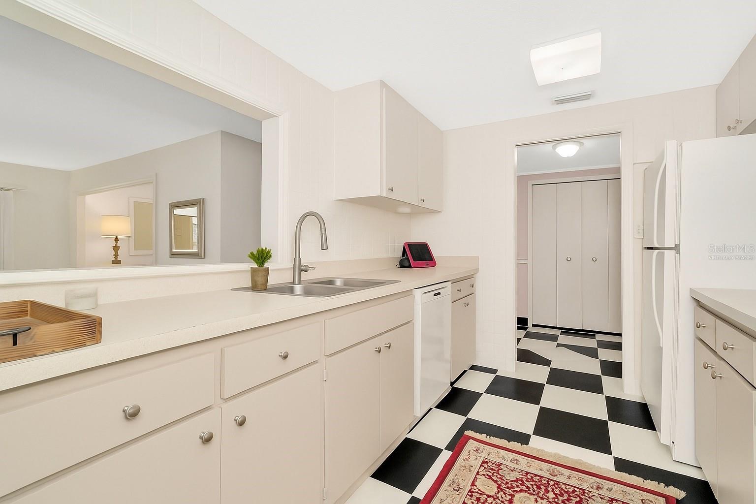 Kitchen Virtually Staged