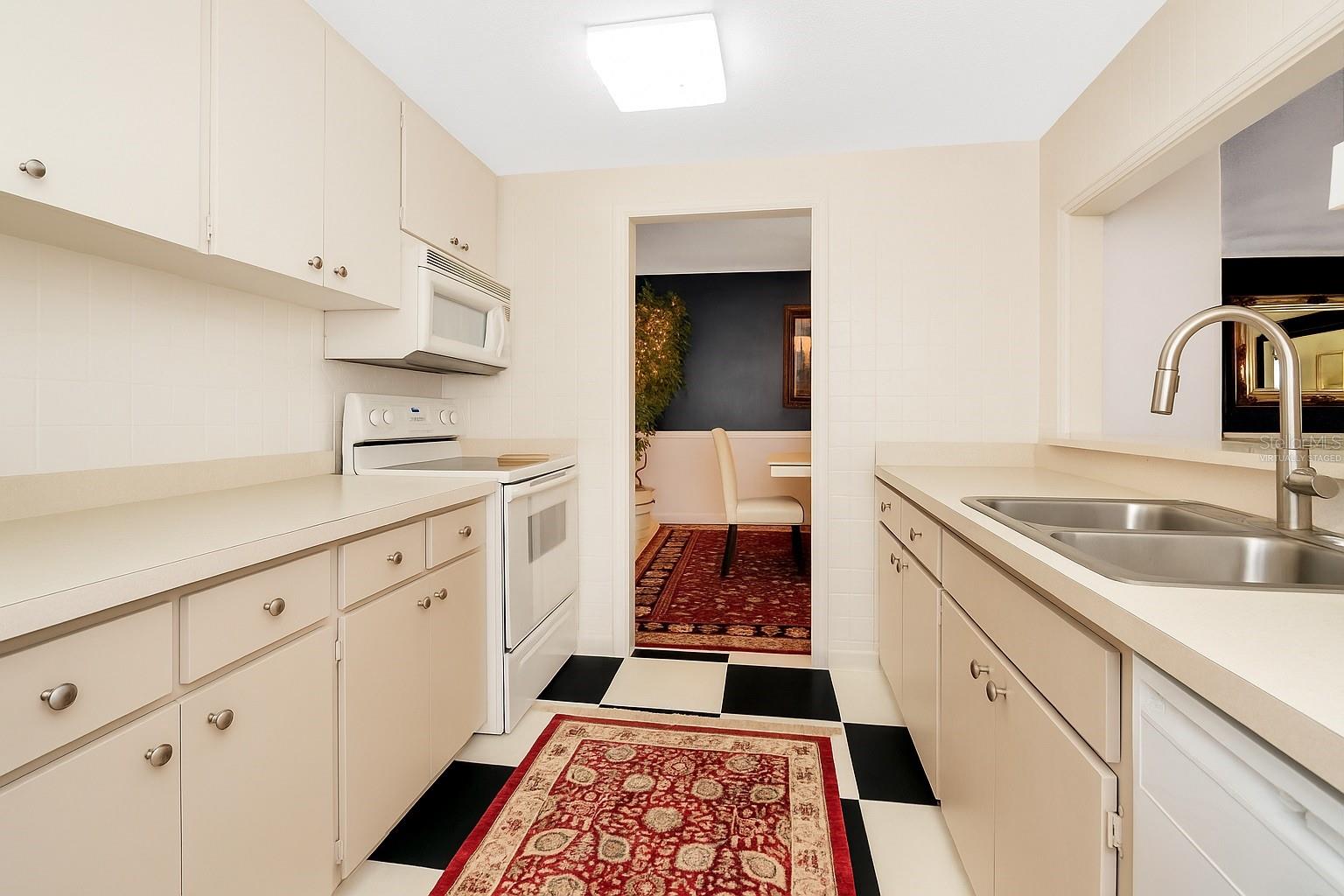 Kitchen Virtually Staged