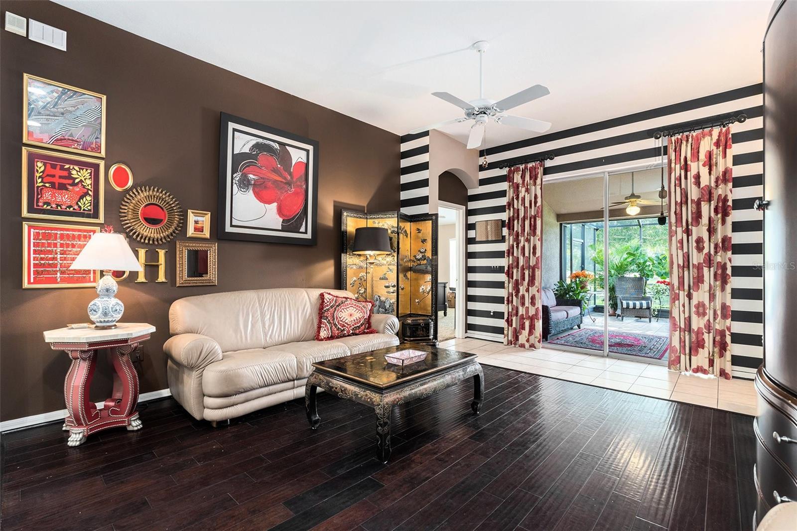 Engineered Hardwood in Family rm