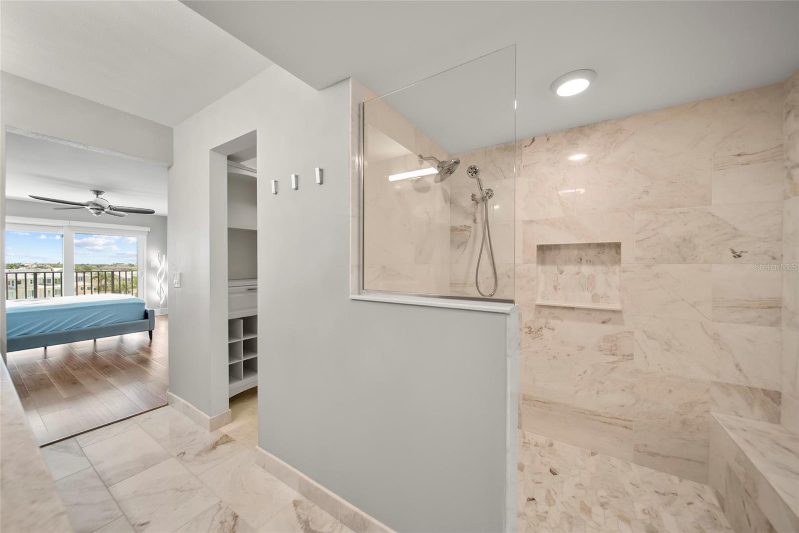Primary Walk-in Shower