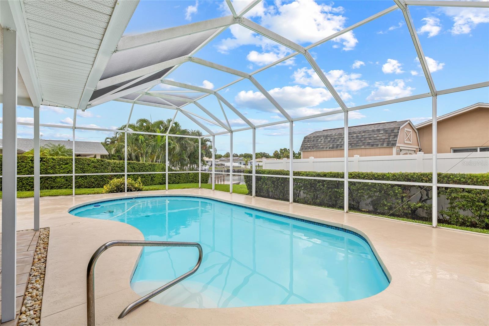 Heated pool