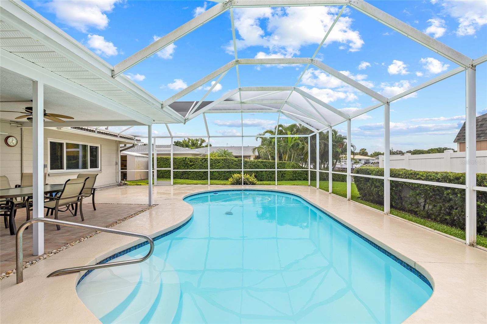 Heated pool