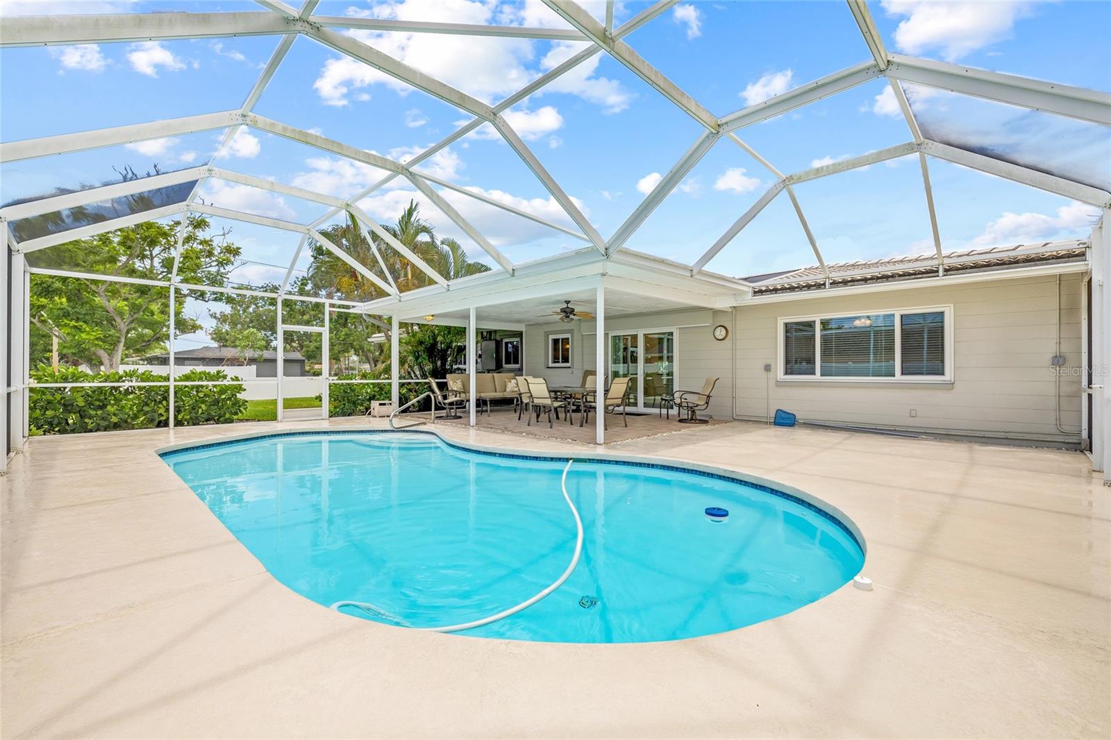 Heated pool