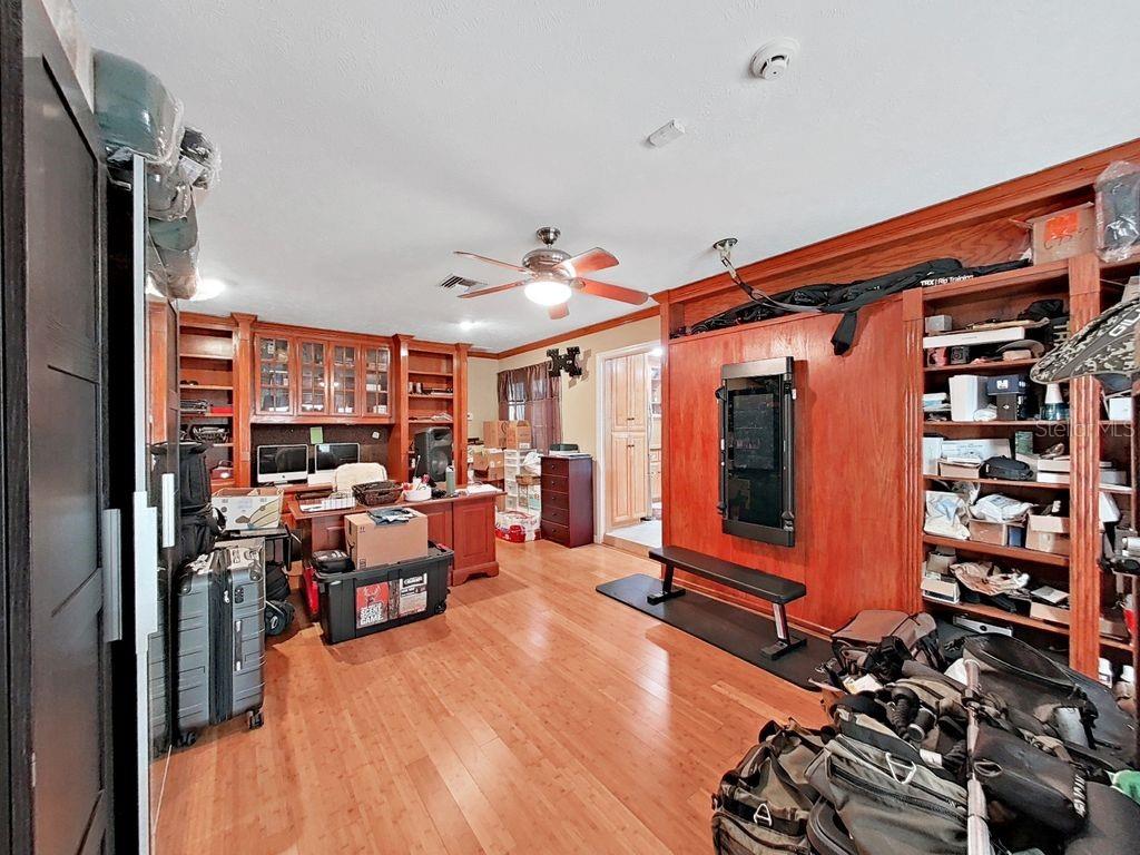 Office/Den with Built Ins