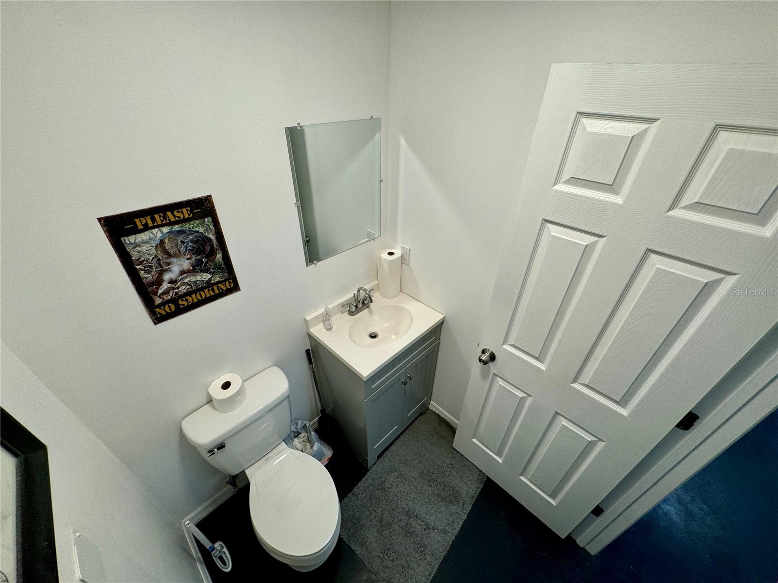 1/2 Bath in Workshop