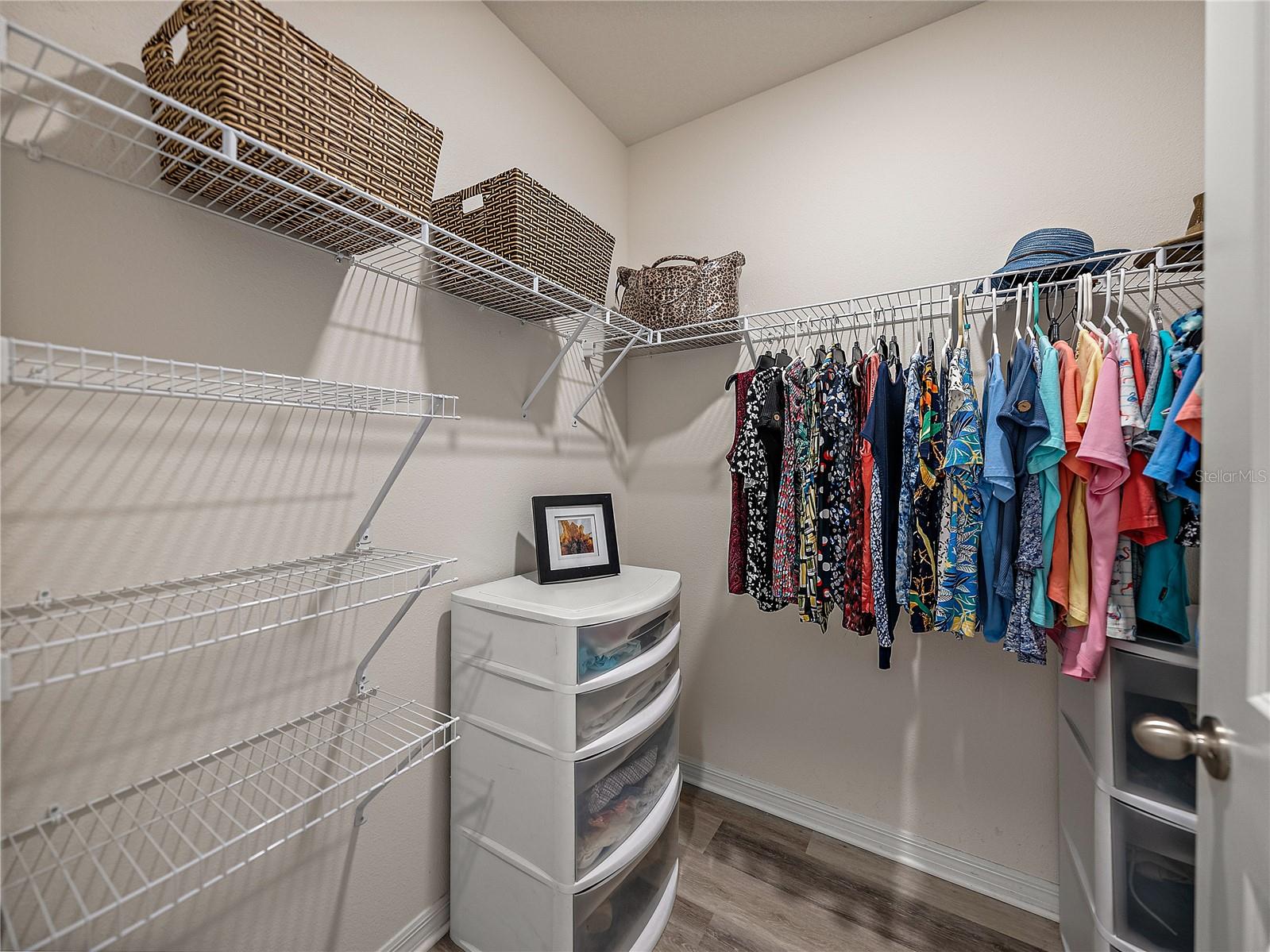 His and Hers closet space