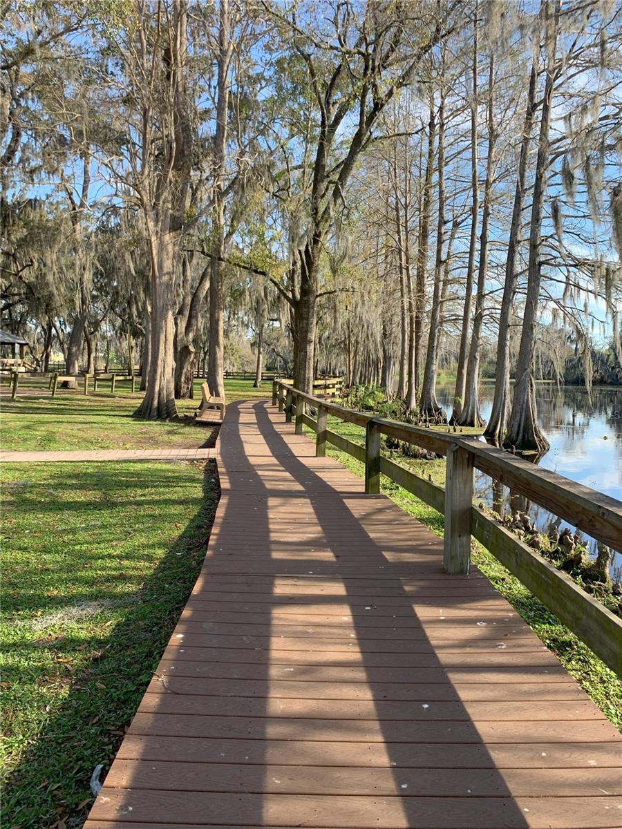 Riverhills Park Boardwalk with Boat Launch
