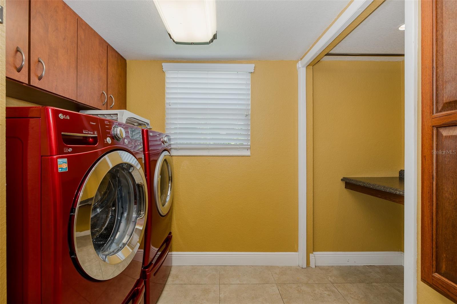 Huge Laundry Room with folding area