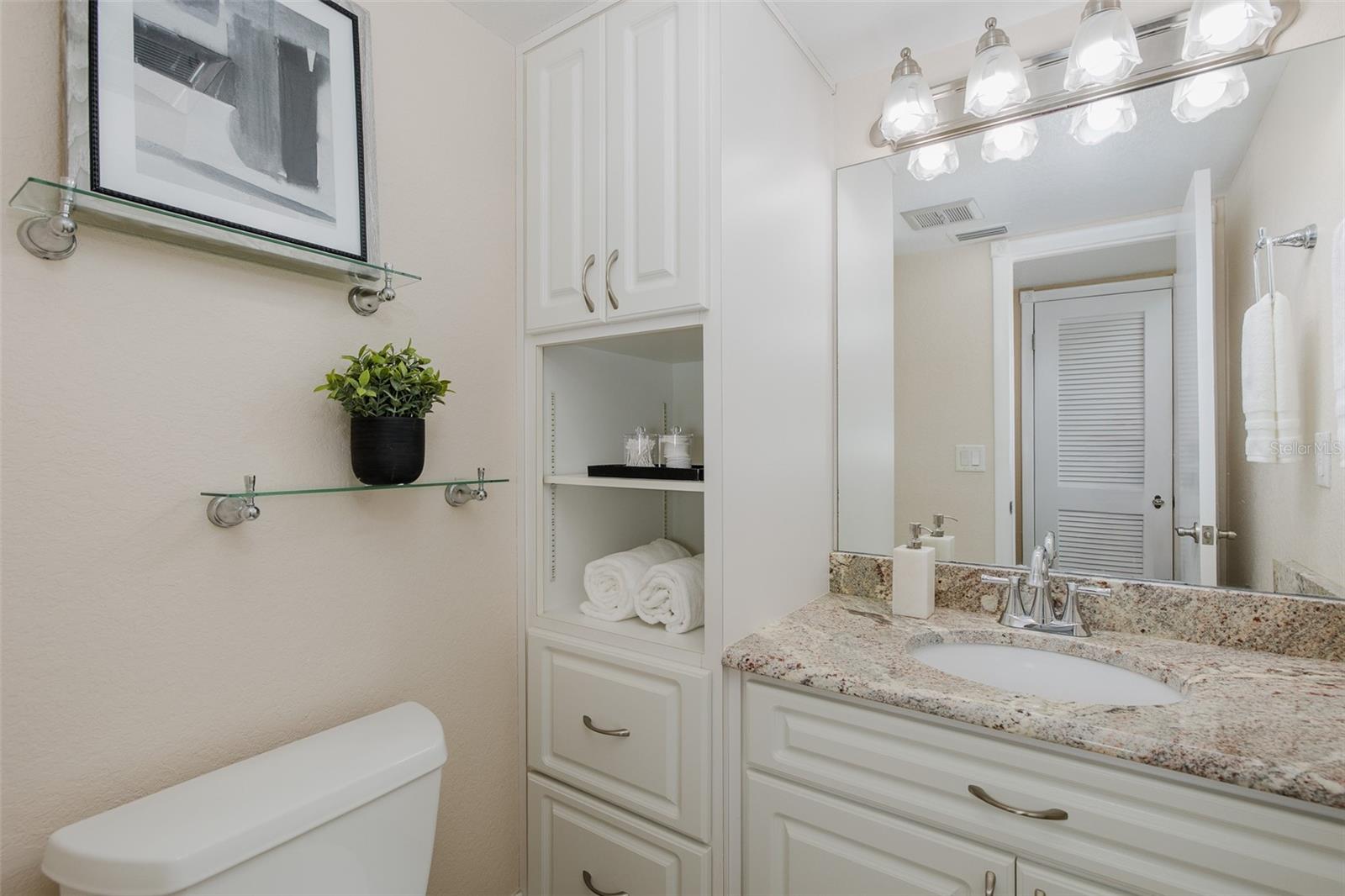 1/2 Bath on main level