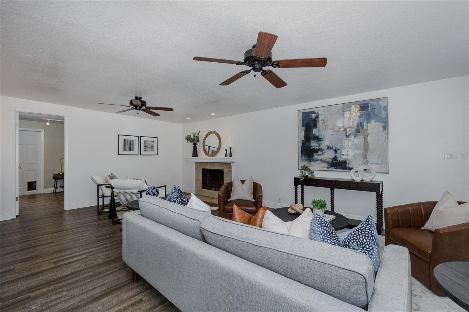 Family Room leads to Bedroom 4