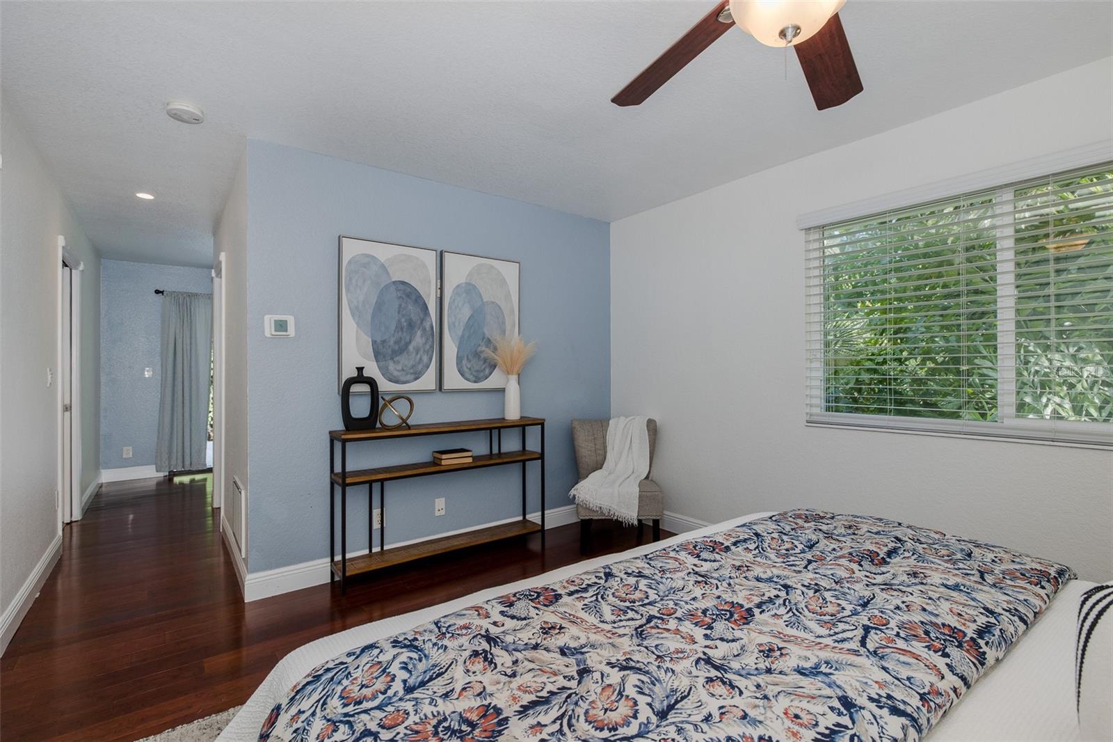 Primary Bedroom with EnSuite, Walk in Closet and Exercise space