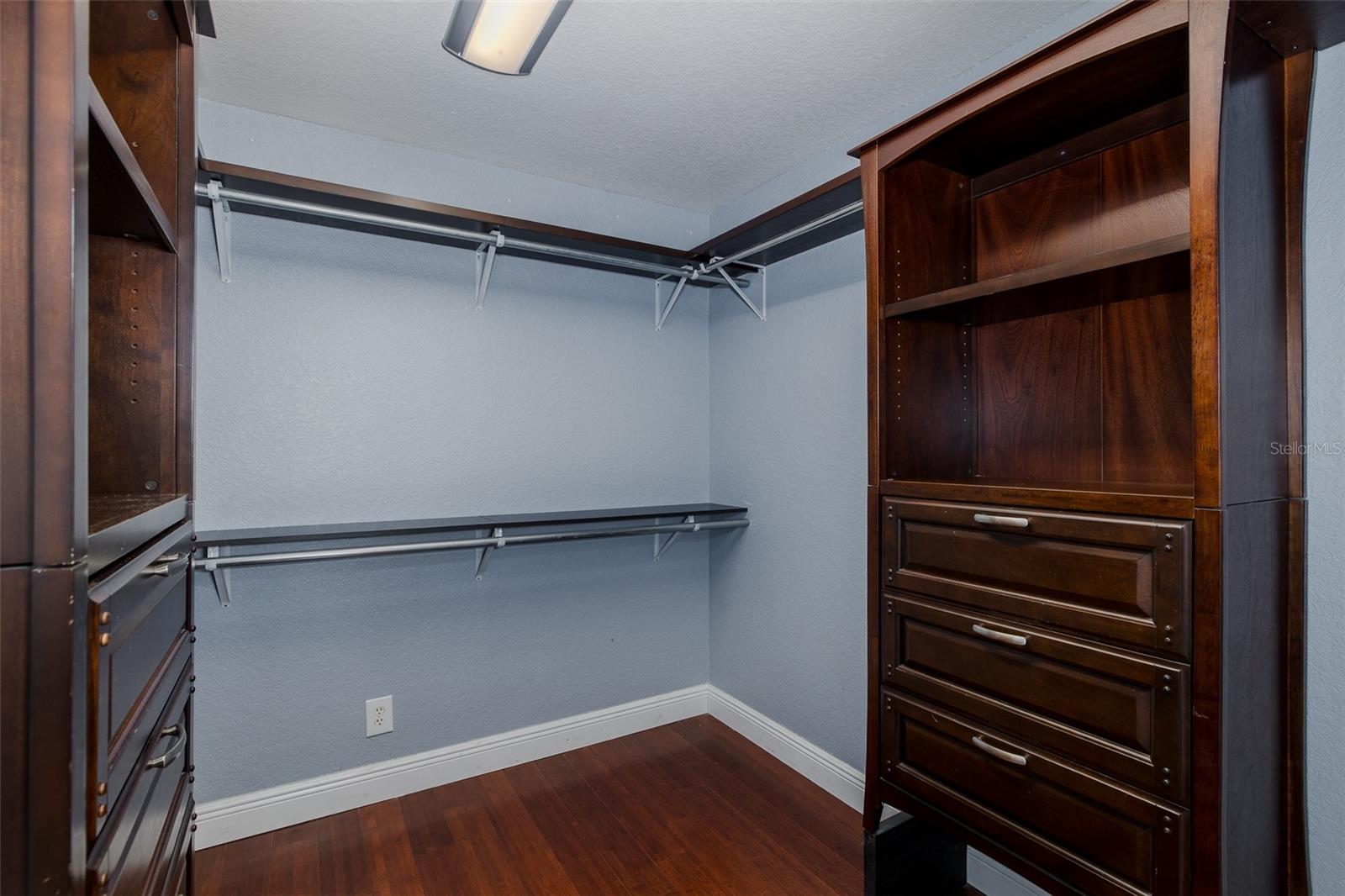 Massive Primary walk in closet