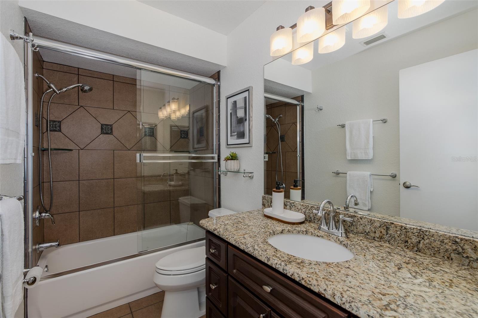 Upstairs bath for bedrooms 2 & 3