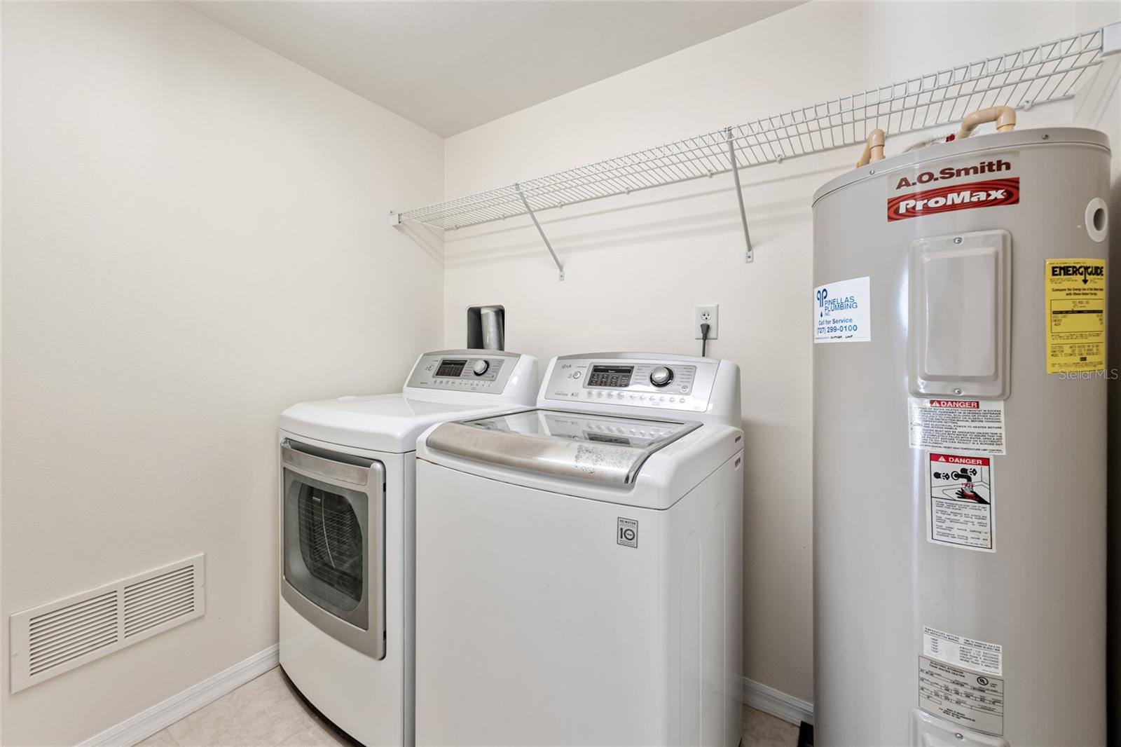 Laundry room.