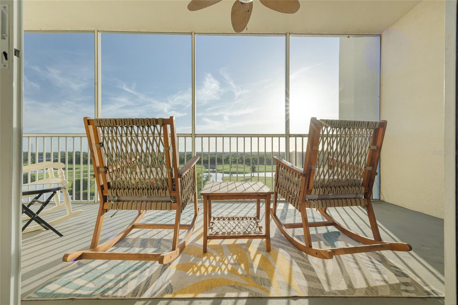 Glorious view from private screened in lanai
