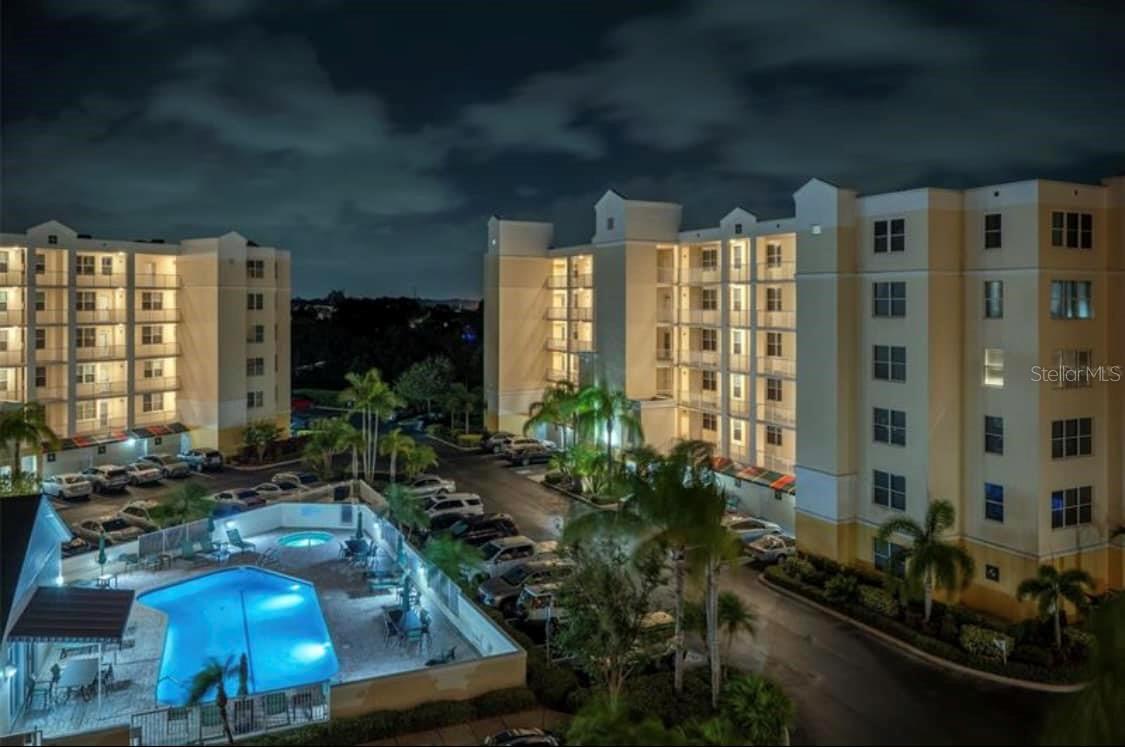 The beauty of Country Club at night.