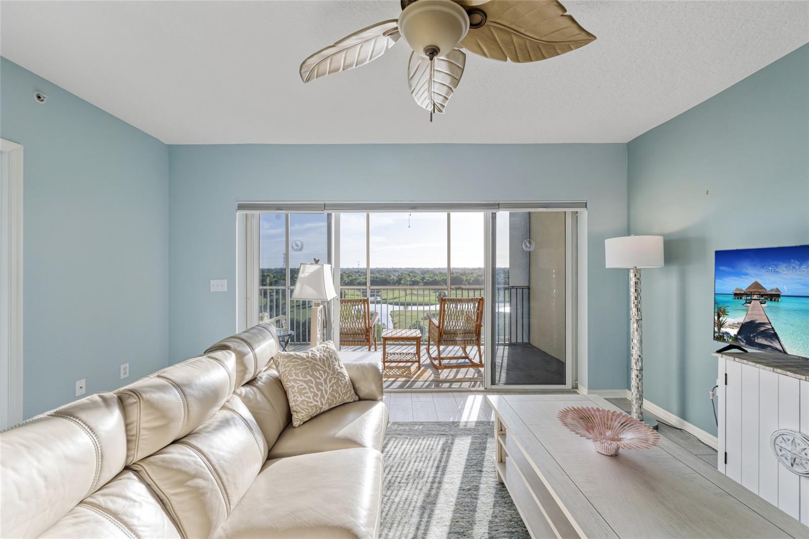 Coastal Themed living room.