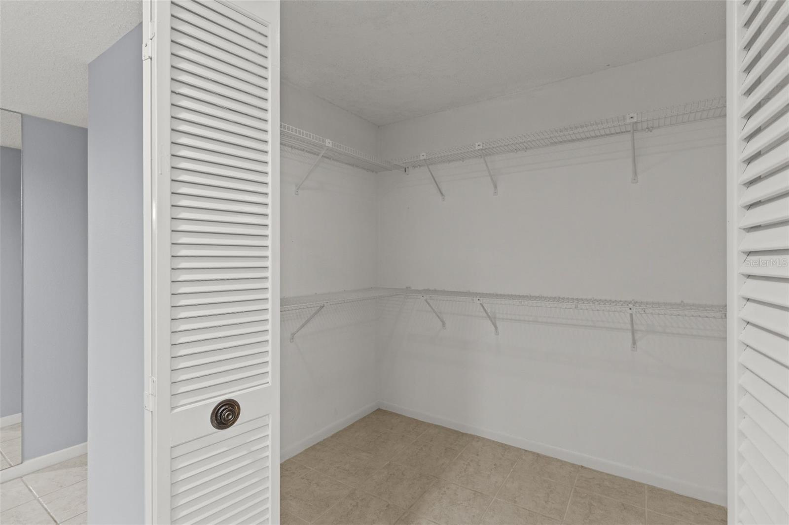 ...Huge Walk-in Closet