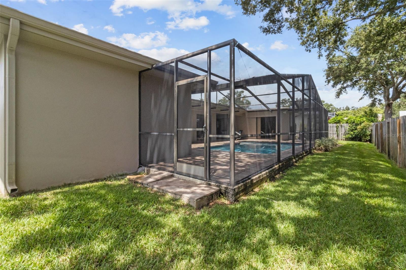 Fenced Back Yard