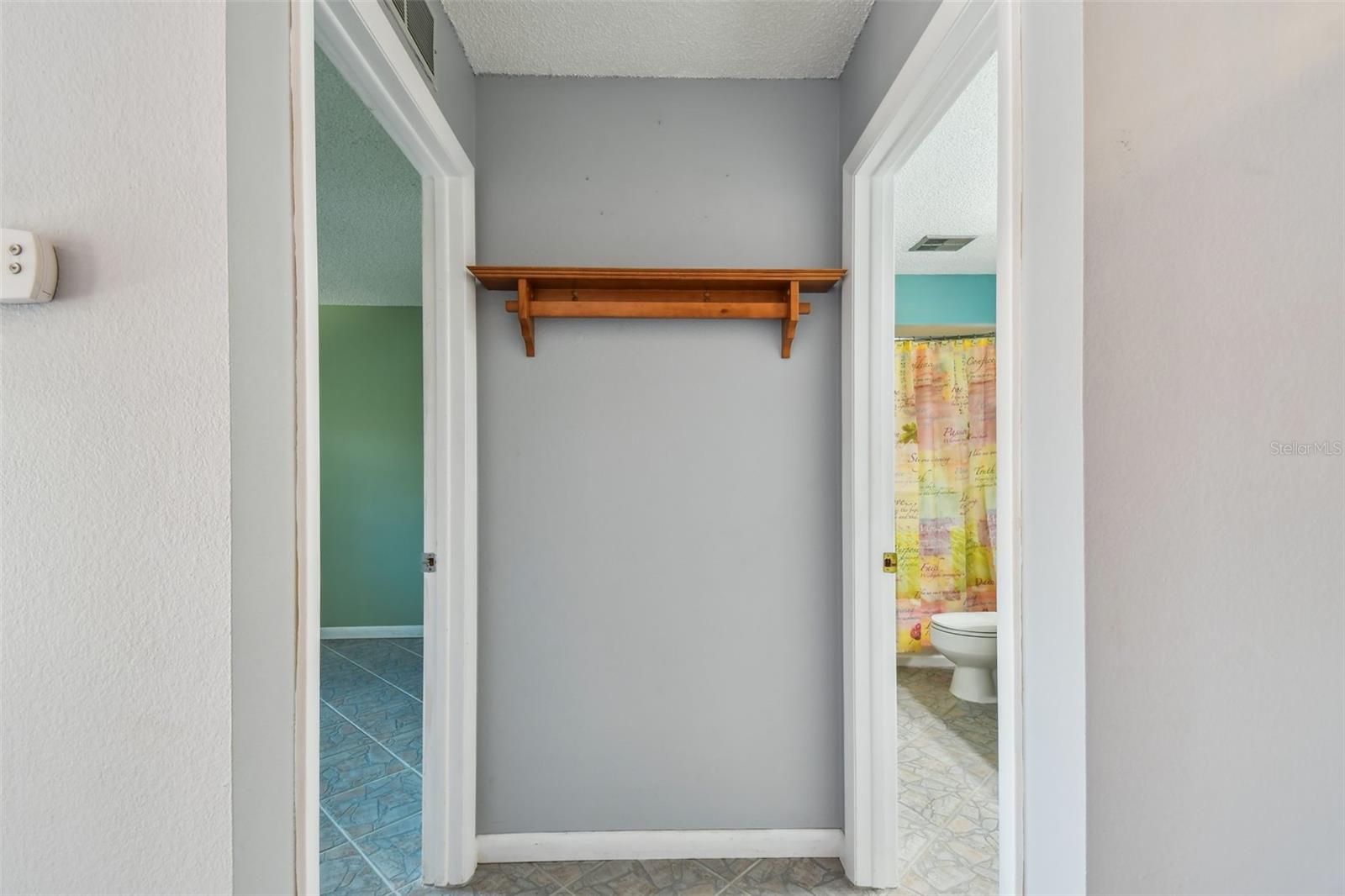 Hallway to Secondary Bedroom/Bathroom