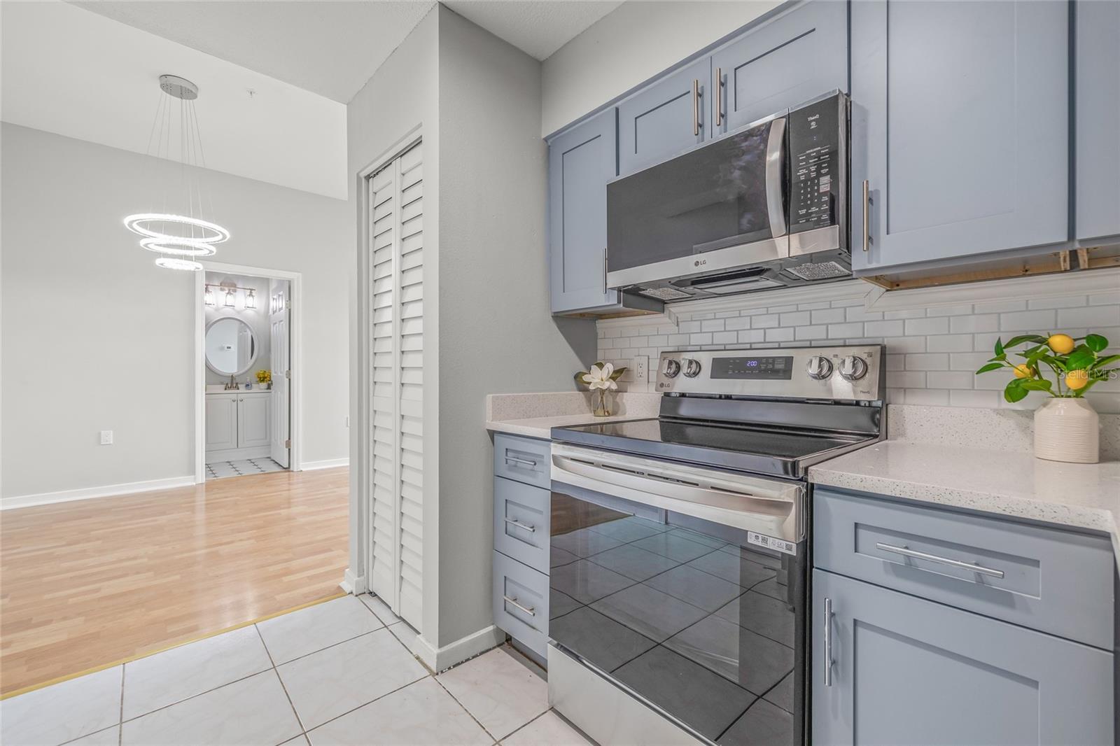 There are Brand New Stainless Steel AppliancesAppliances