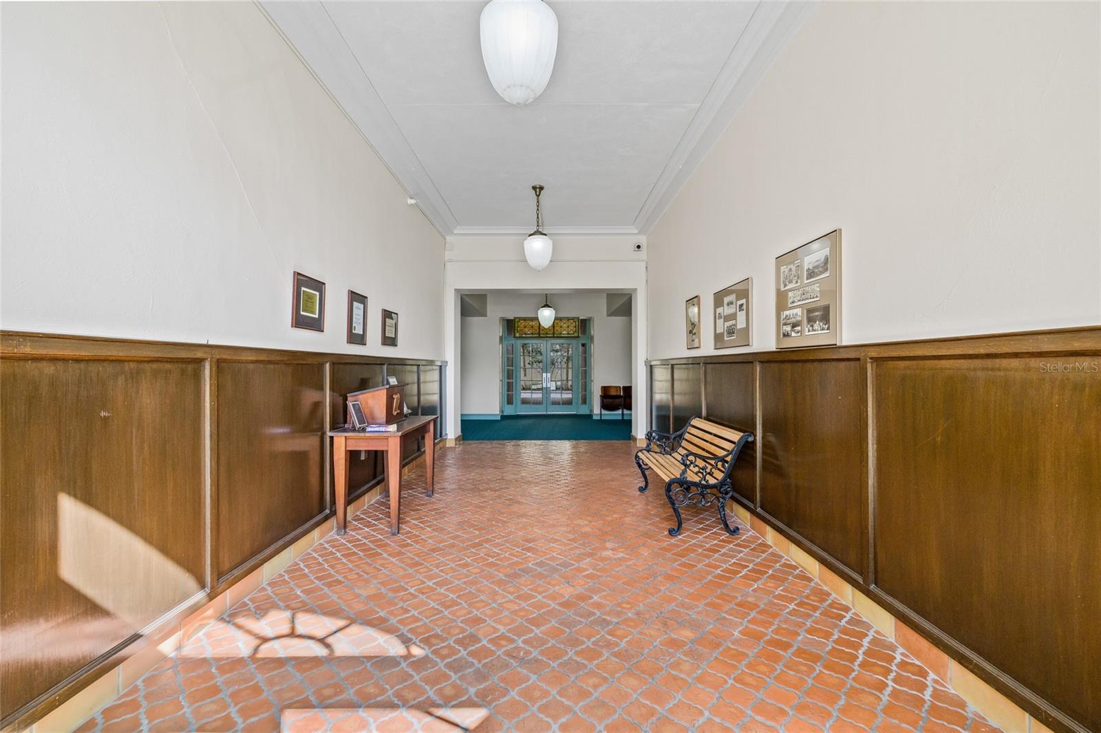 View from the Double Front Doors