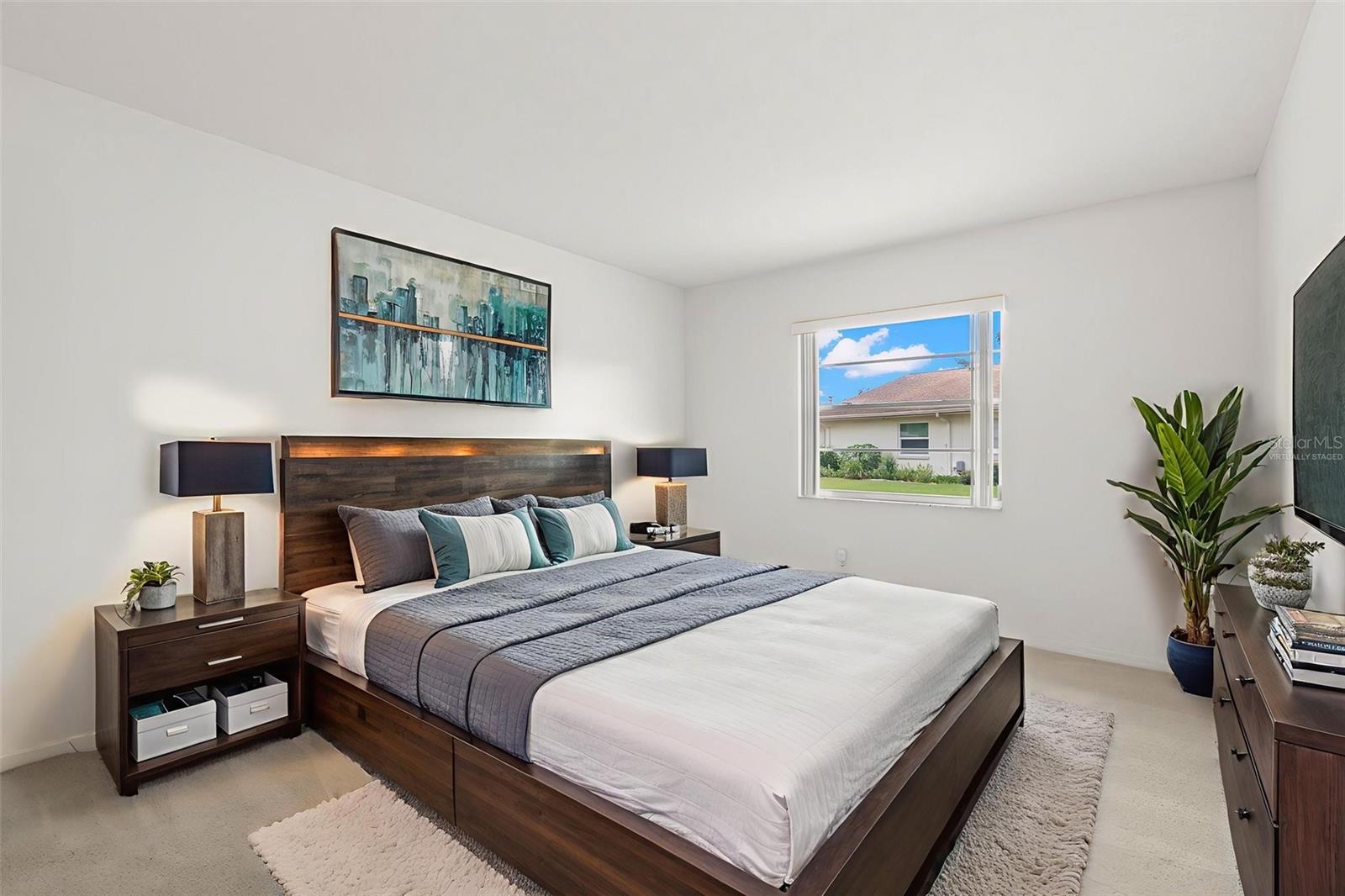 Virtually Staged - Primary Bedroom