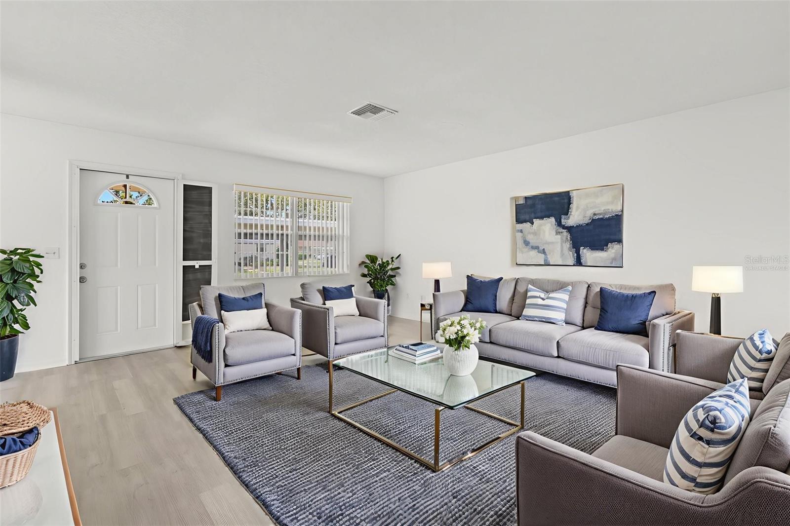 Virtually Staged - Living Room