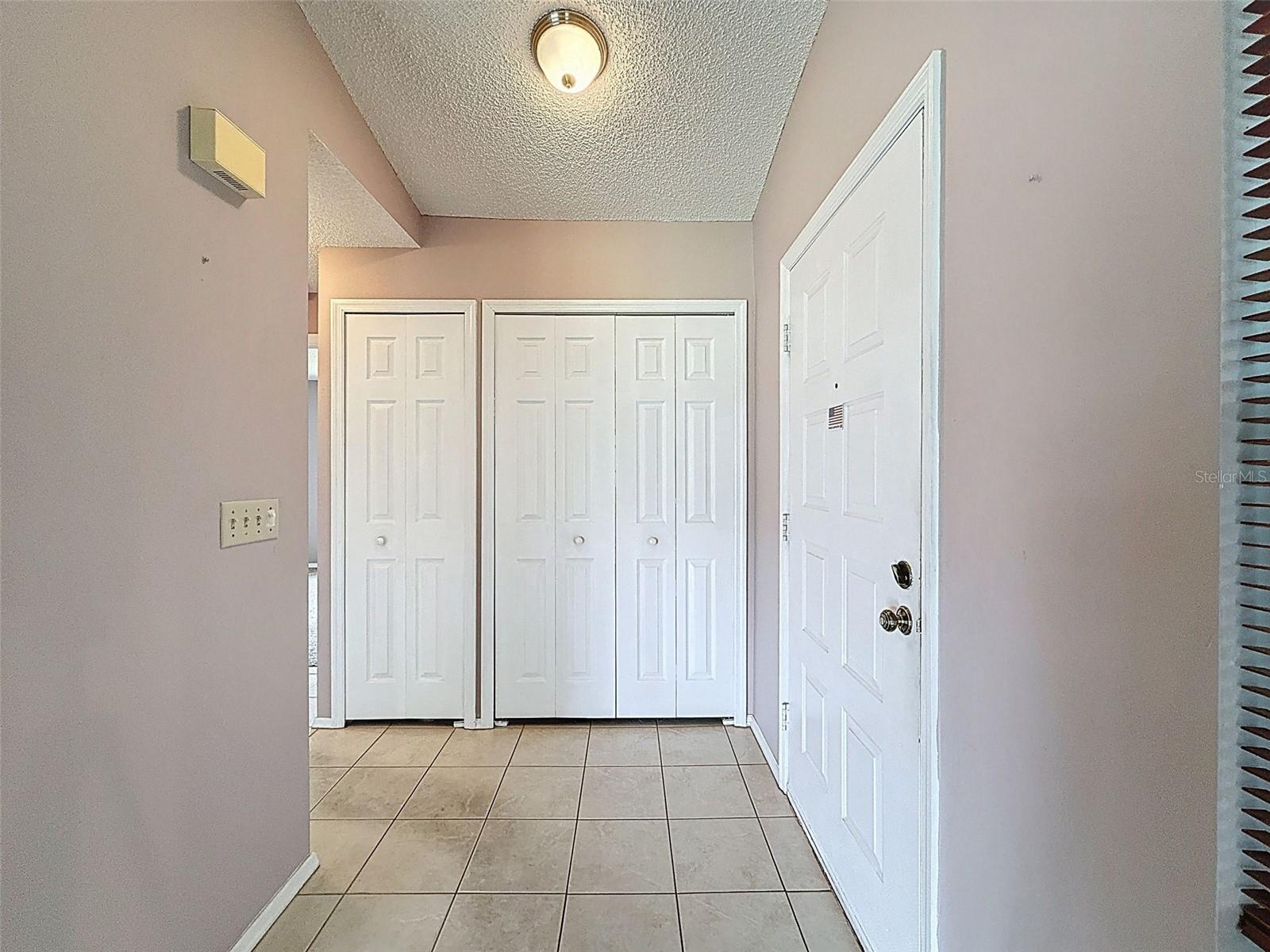 Hall Storage Closets
