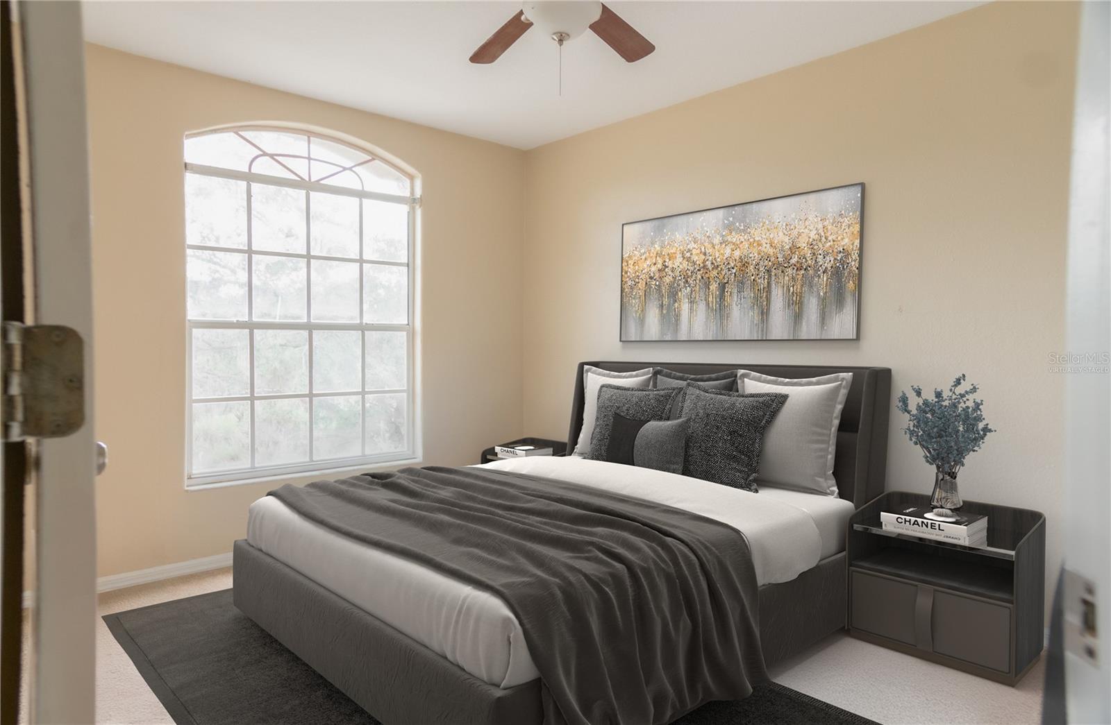 Virtually Staged Bedroom 2