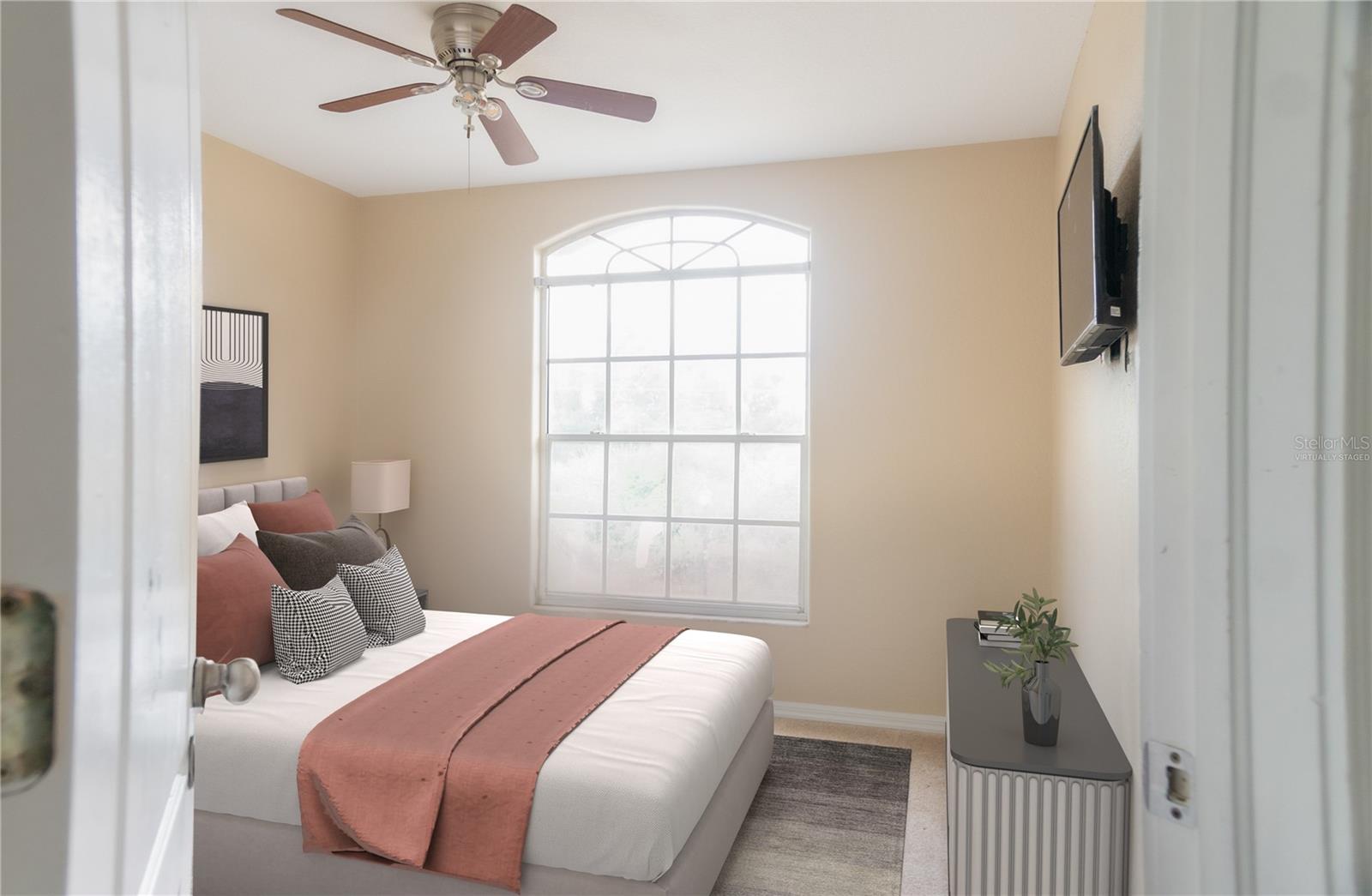 Virtually Staged Bedroom 3