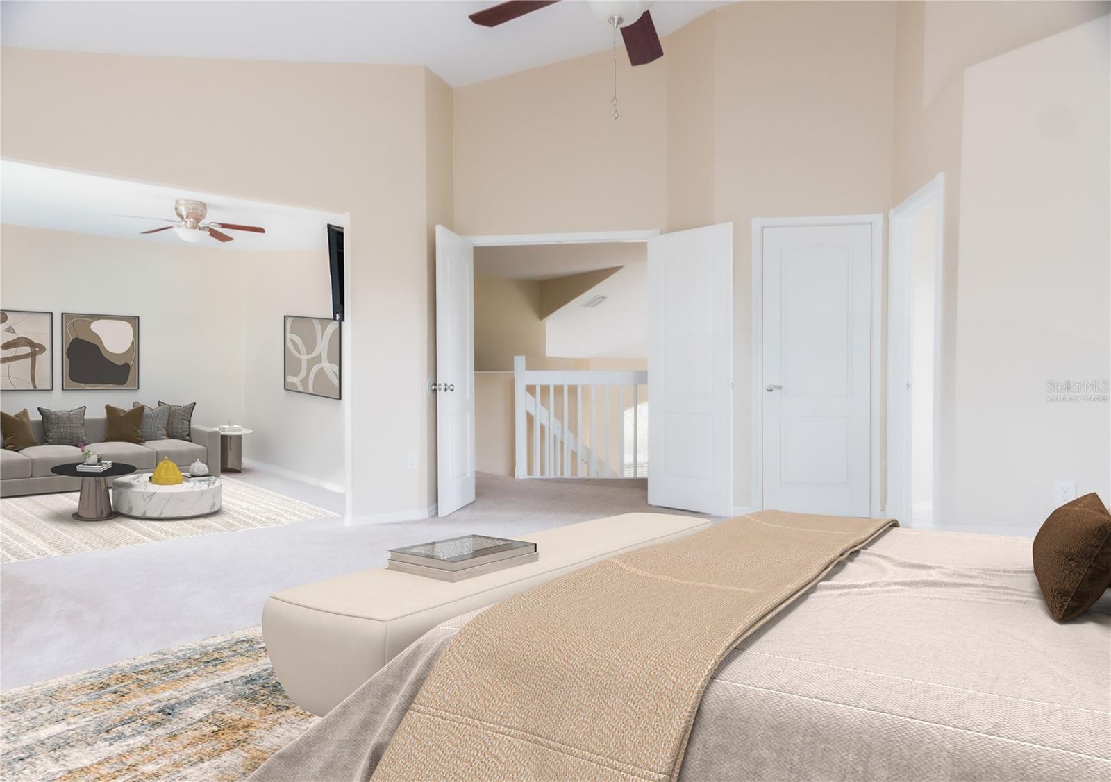 Virtually Staged Bedroom Main