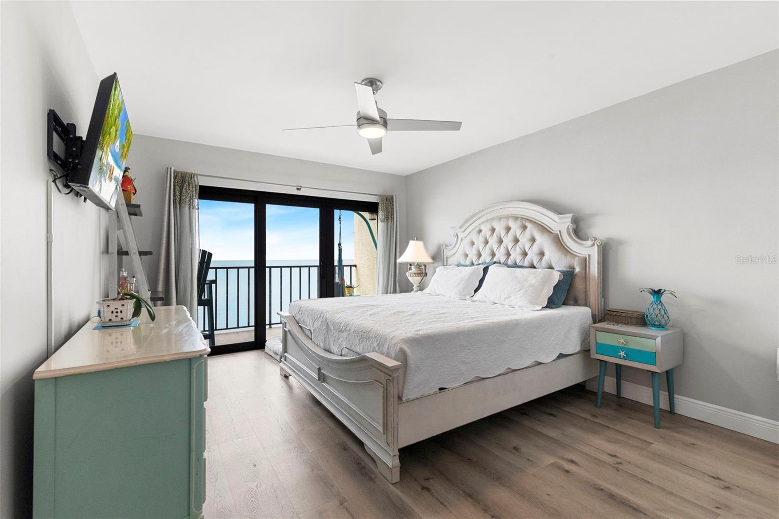 Primary Bedroom with waterviews