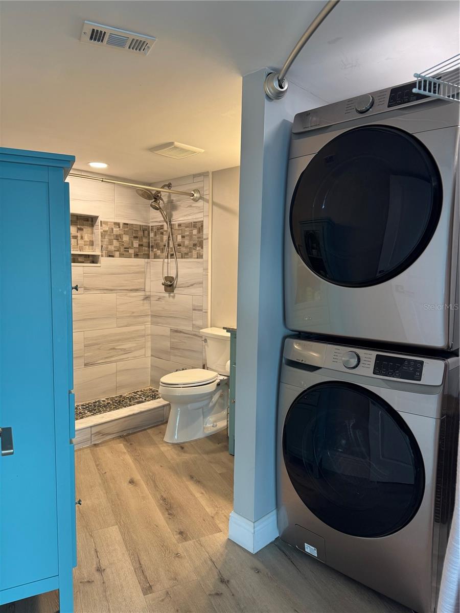 2nd Bath with Laundry room and storage