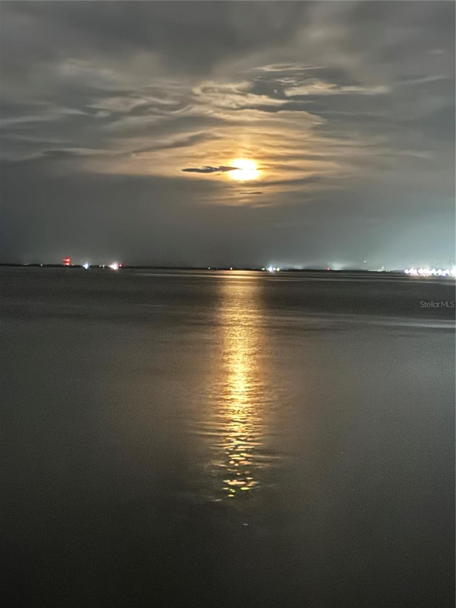 Moon Rise view from Balcony