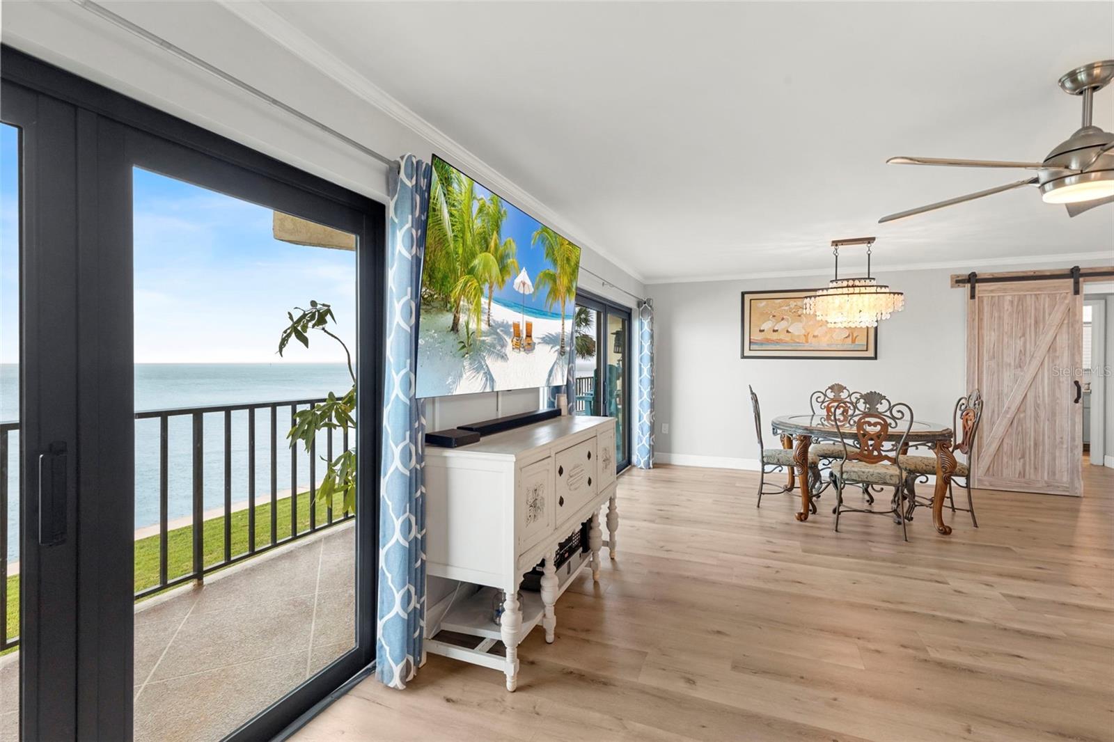 Hurricane Impact Sliders to Balcony