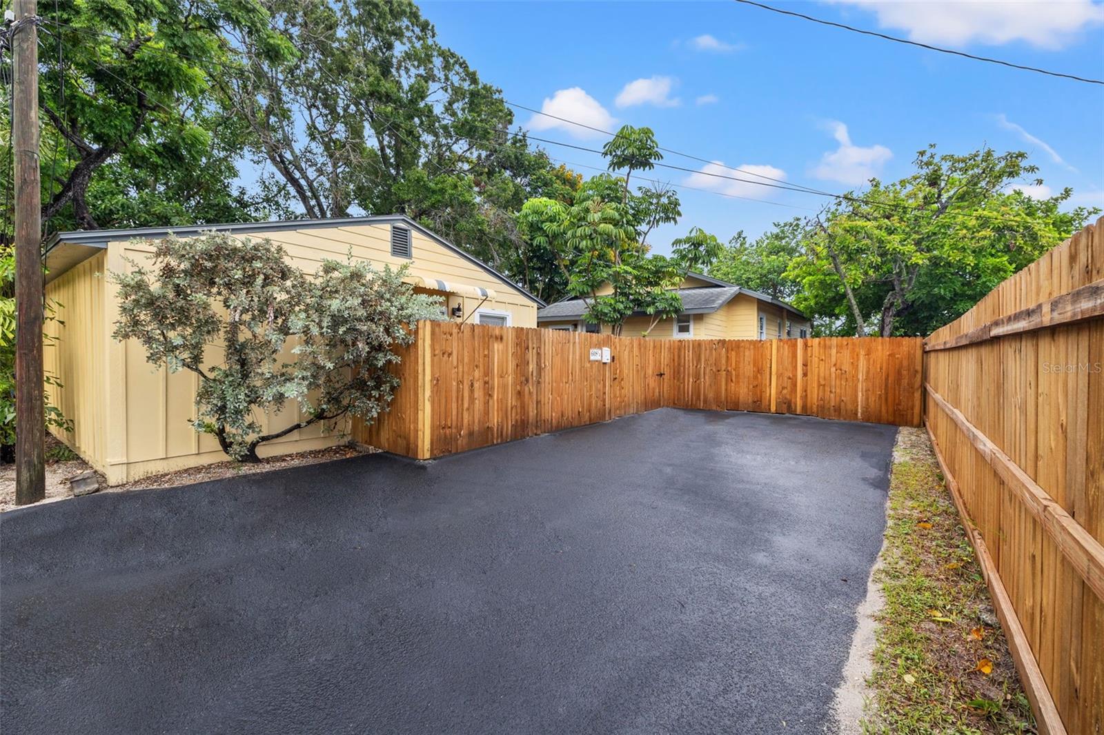 Parking Space Behind Home